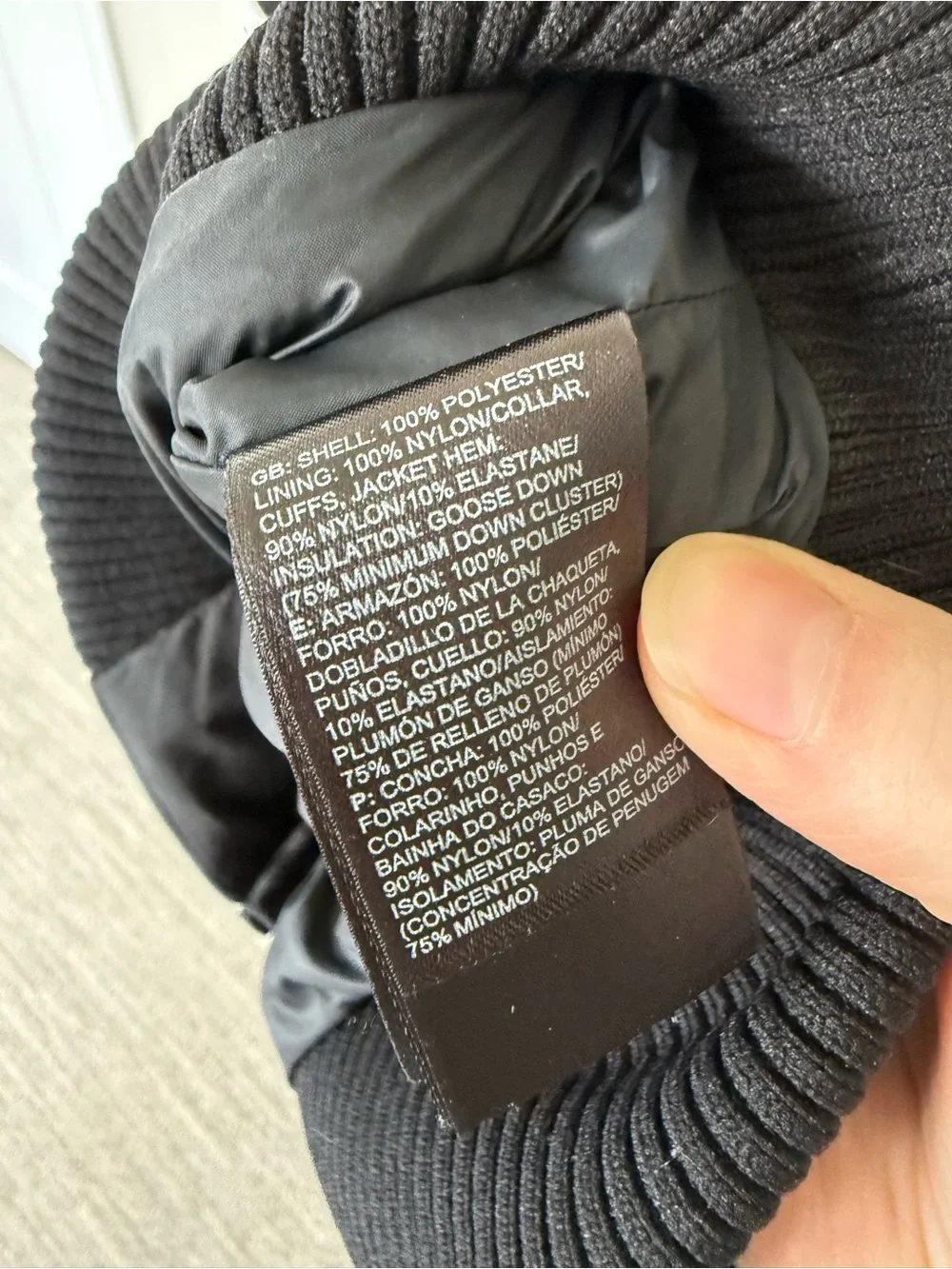 The North Face Kanatak Down Fill Jacket Size Large